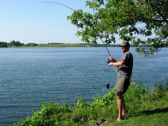 Nous ne connaissons que les carpes du Saint-Laurent pour poser de gros problmes tout au long des combats...