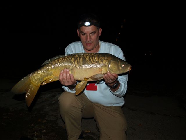 Les derniers fish de 2012, le 29/12. Bernard   la YELLOW Fruit 20mm