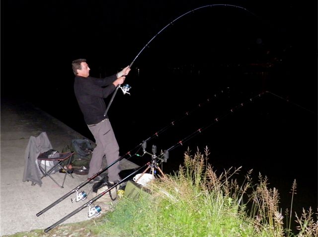 Seul et avec un matériel léger, çà pêche vite et bien !