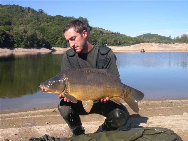 Sylvain, notre reprsentant de Haute-Loire en grand lac  la WHITE Mint&Crab !