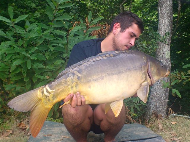 Maxime, notre nouveau reprsentant de la Loire et sa premire pche  la WHITE !