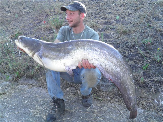 Sylvain, toujours heureux de prendre du fish !