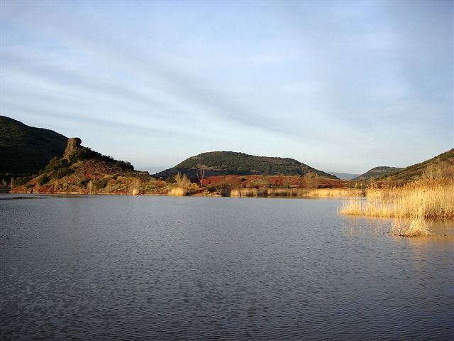 roselières et terre rouge