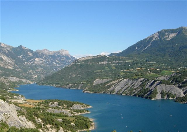 Le lac de Serre-Ponçon